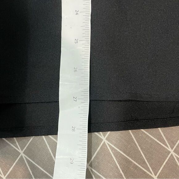 Calvin Klein GRAY MELANGE LEATHER Shoulder SWEATER  SIZE L - Picture 8 of 11